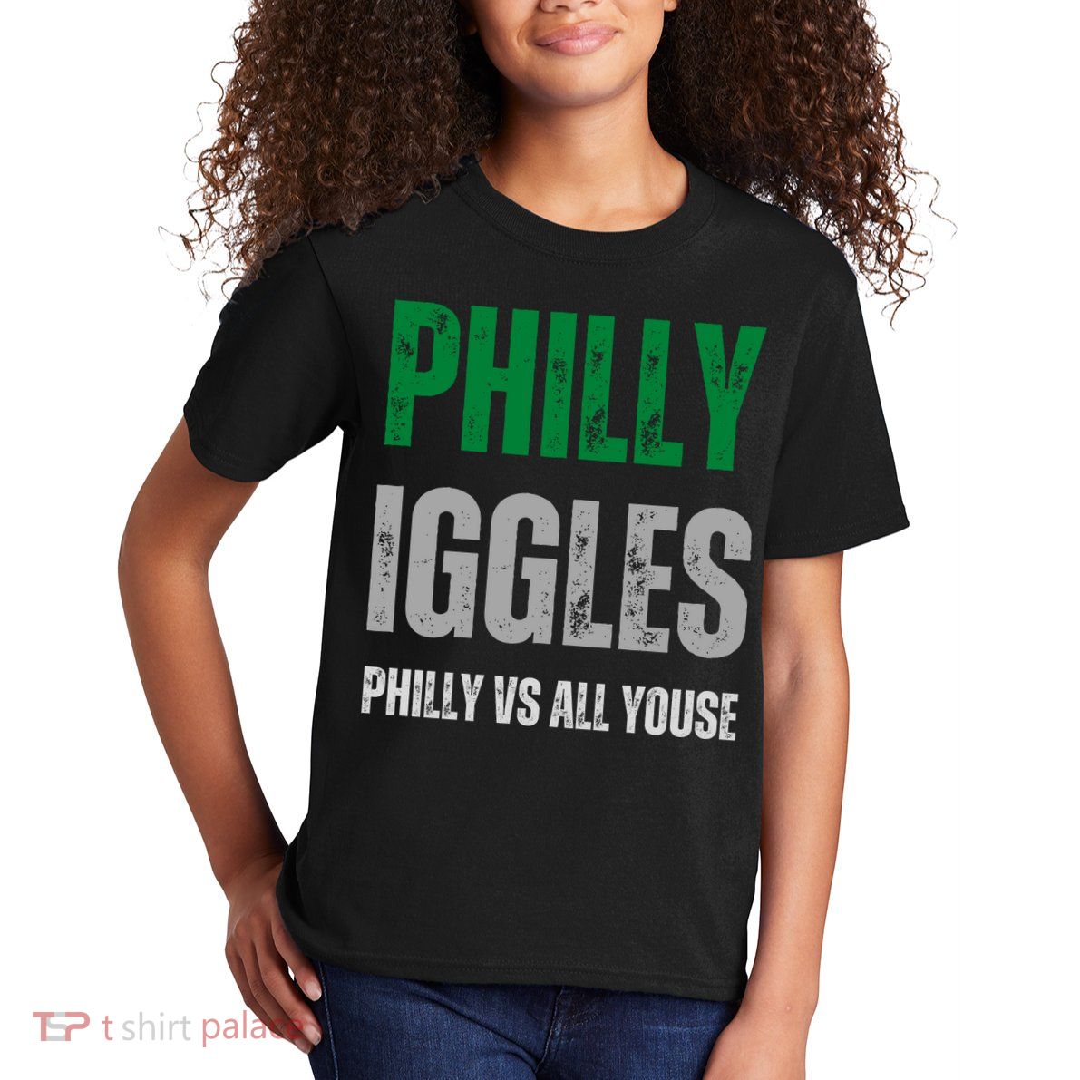 Philly Iggles Philly Vs All Youse Kids T-Shirt