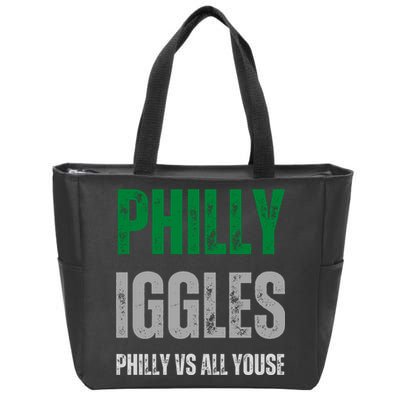 Philly Iggles Philly Vs All Youse Zip Tote Bag