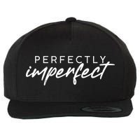 Perfectly Imperfect Wool Snapback Cap