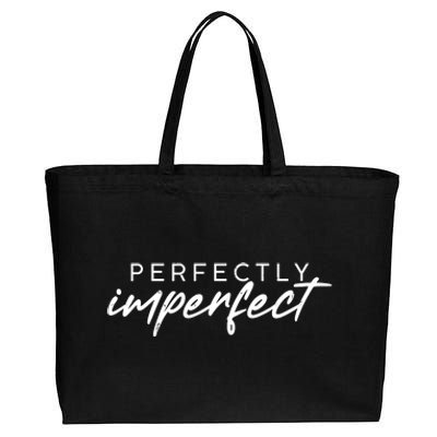 Perfectly Imperfect Cotton Canvas Jumbo Tote