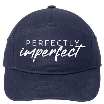 Perfectly Imperfect 7-Panel Snapback Hat