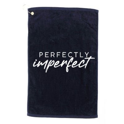 Perfectly Imperfect Platinum Collection Golf Towel