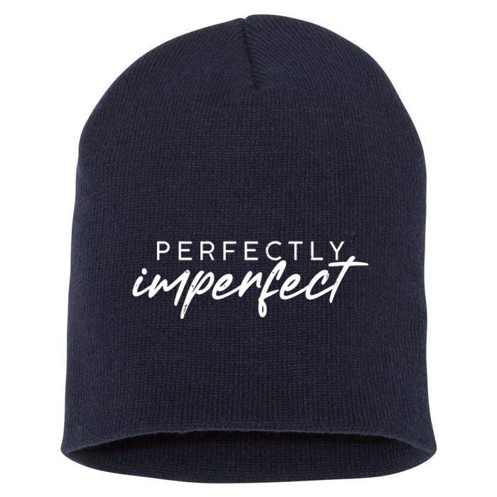 Perfectly Imperfect Short Acrylic Beanie