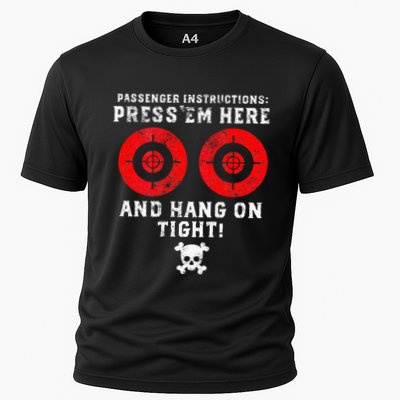 Passenger Instructions Press Em Here Performance Shirt