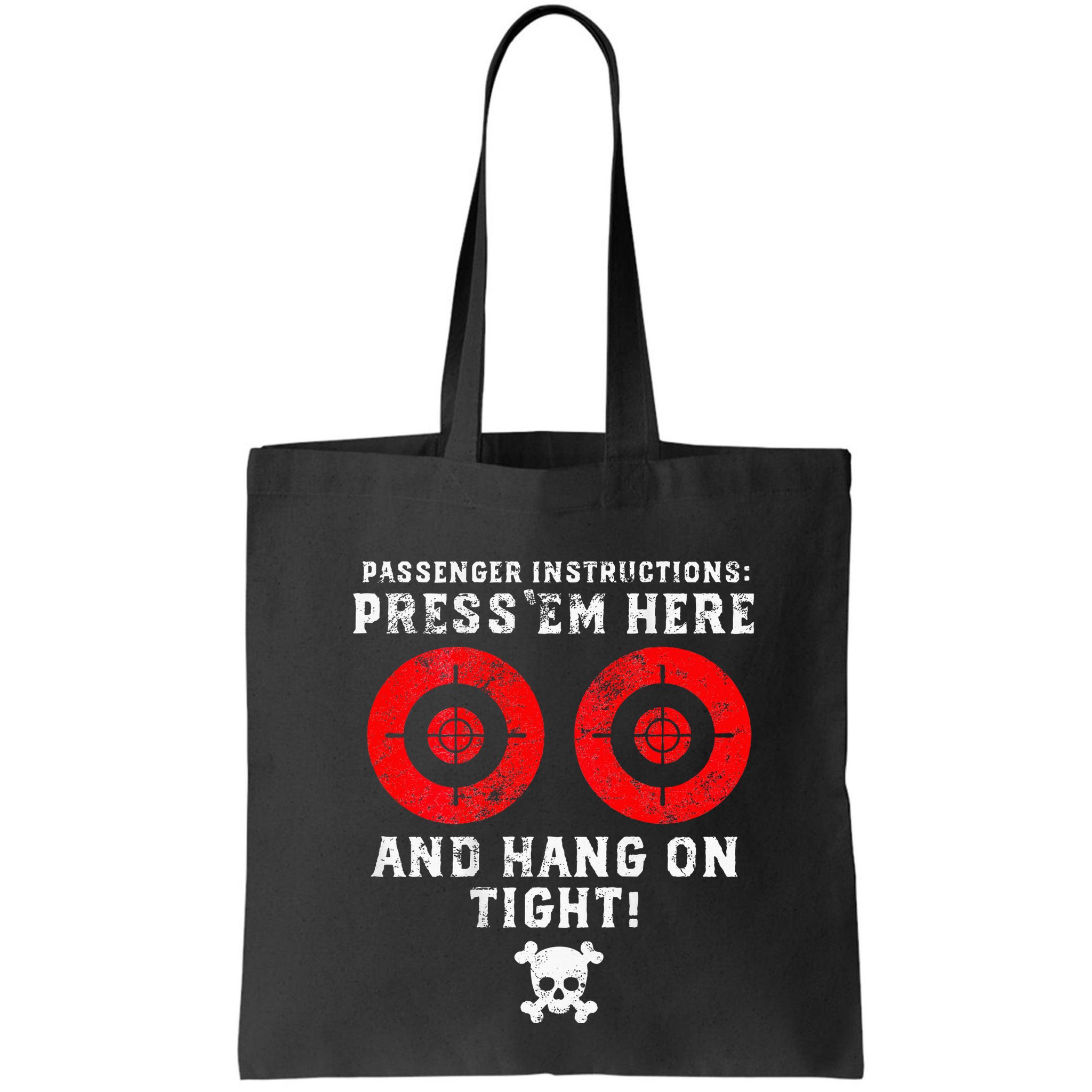 Passenger Instructions Press Em Here Bag