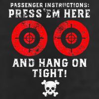 Passenger Instructions Press Em Here Tumbler