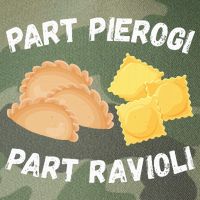 Polish Italian Pride Funny Part Pierogi Part Ravioli Foodie Legacy Tie Dye Trucker Hat