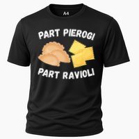 Polish Italian Pride Funny Part Pierogi Part Ravioli Foodie Performance Shirt