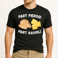 Polish Italian Pride Funny Part Pierogi Part Ravioli Foodie Performance Shirt