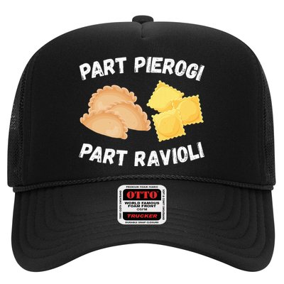 Polish Italian Pride Funny Part Pierogi Part Ravioli Foodie Trucker Hat