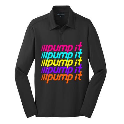 Pump It Silk Touch Performance Long Sleeve Polo