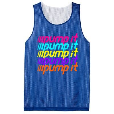 Pump It Mesh Reversible Basketball Jersey Tank