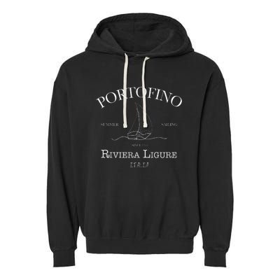 Portofino Italy Garment-Dyed Fleece Hoodie