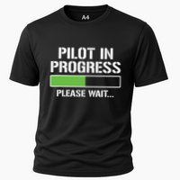 Pilot In Progress Funny Flight School Student Performance Shirt