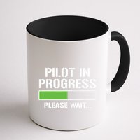 Pilot In Progress Funny Flight School Student Mug