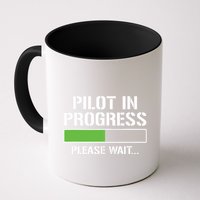 Pilot In Progress Funny Flight School Student Mug