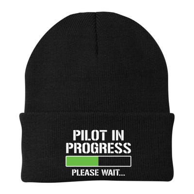Pilot In Progress Funny Flight School Student Beanie