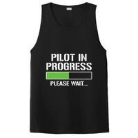 Pilot In Progress Funny Flight School Student PosiCharge Competitor Tank