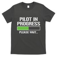 Pilot In Progress Funny Flight School Student T-Shirt