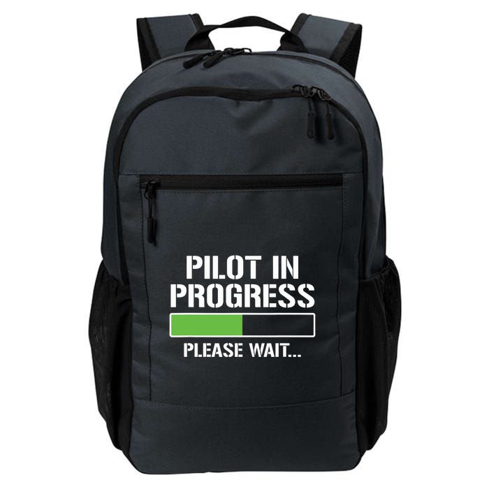 Pilot In Progress Funny Flight School Student Backpack