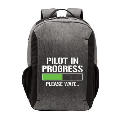 Pilot In Progress Funny Flight School Student Vector Backpack