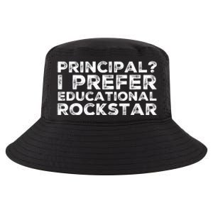 Principal I Prefer Educational Rockstar Gift Cool Comfort Performance Bucket Hat