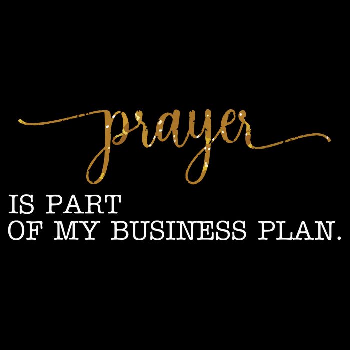 Prayer Is Part Of My Business Plan Prayer Bucket Hat