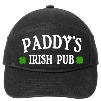 Paddy's Irish Pub St. Patrick's Day 7-Panel Snapback Hat