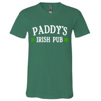 Paddy's Irish Pub St. Patrick's Day V-Neck T-Shirt