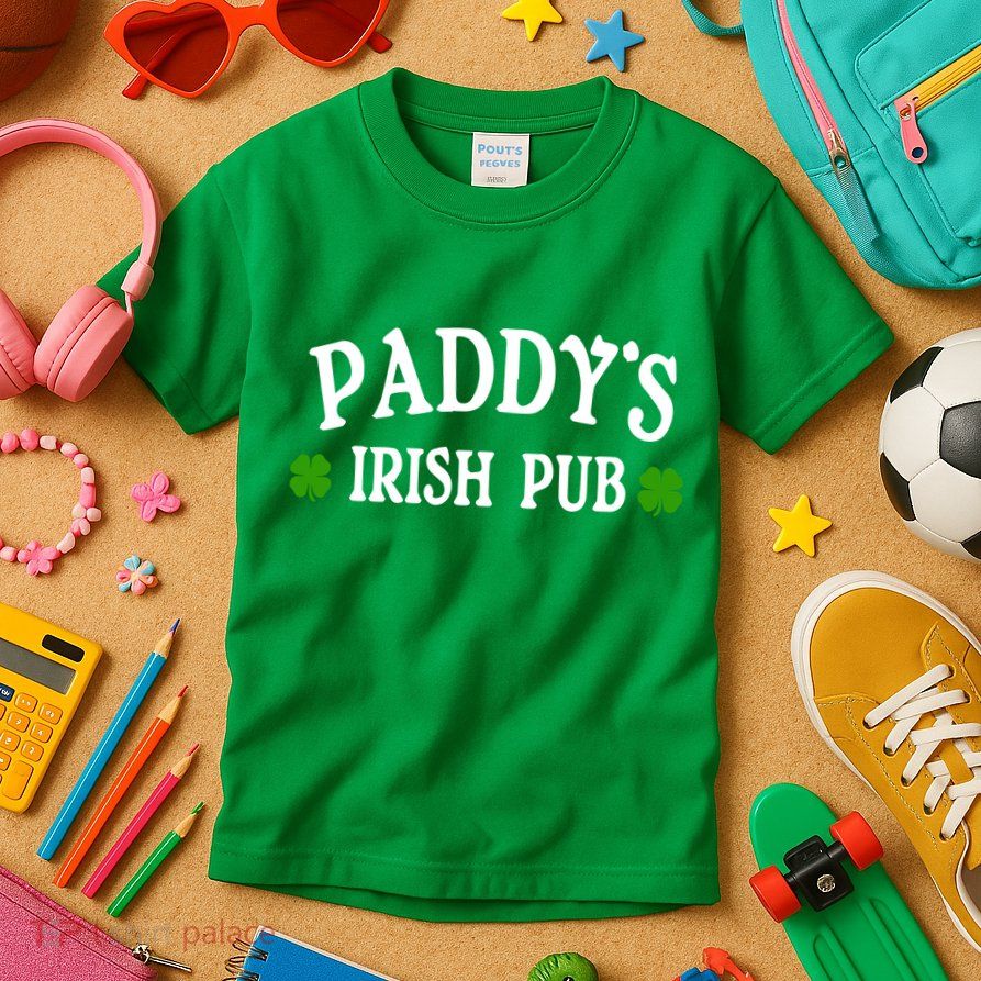 Paddy's Irish Pub St. Patrick's Day Kids T-Shirt