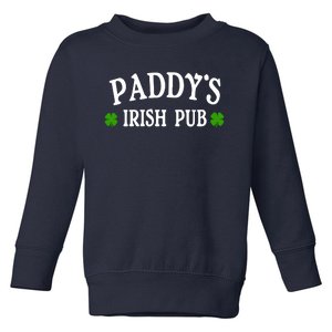 Paddy's Irish Pub St. Patrick's Day Toddler Sweatshirt