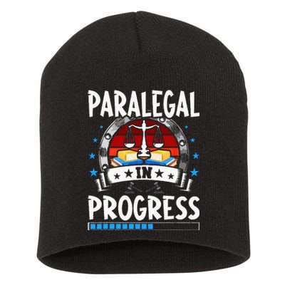 Paralegal In Progress Trainee Student Short Acrylic Beanie