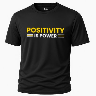 Positivity Is Power Typography Performance Shirt