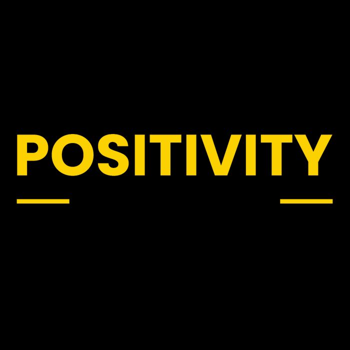 Positivity Is Power Typography 16oz Travel Tumbler
