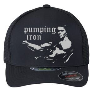 PUMPING IRON Flexfit Unipanel Trucker Cap