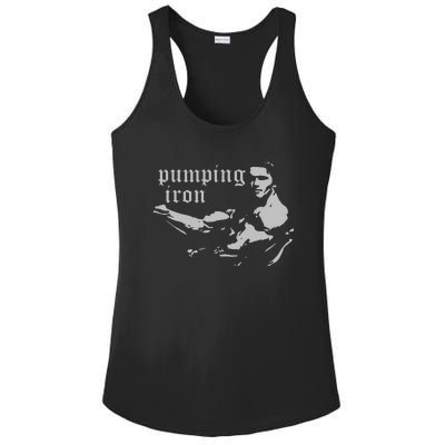 PUMPING IRON Ladies PosiCharge Competitor Racerback Tank