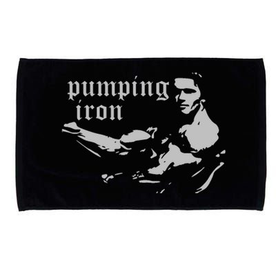 PUMPING IRON Microfiber Hand Towel