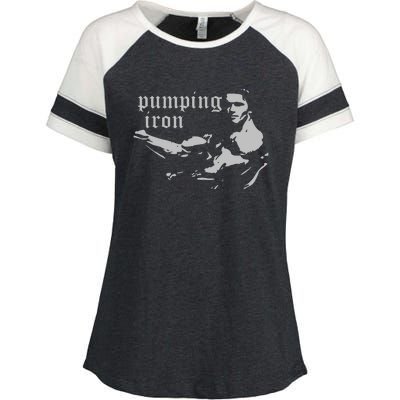 PUMPING IRON Enza Ladies Jersey Colorblock Tee