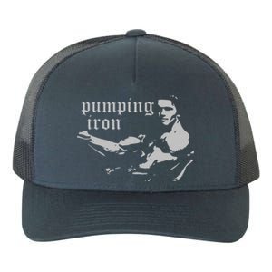 PUMPING IRON Yupoong Adult 5-Panel Trucker Hat