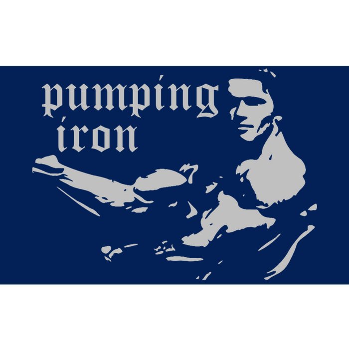 PUMPING IRON Bumper Sticker