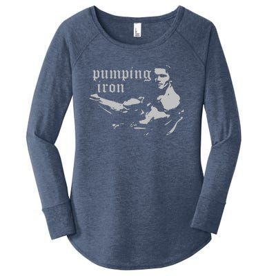 PUMPING IRON Women's Perfect Tri Tunic Long Sleeve Shirt