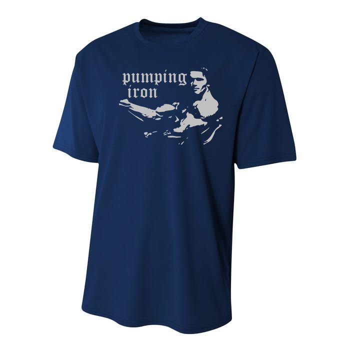 PUMPING IRON Youth Performance Sprint T-Shirt