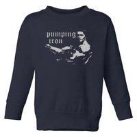 PUMPING IRON Toddler Sweatshirt