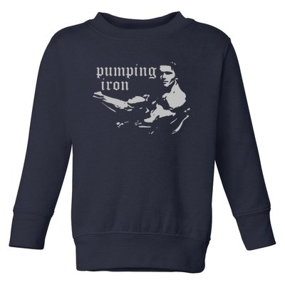 PUMPING IRON Toddler Sweatshirt