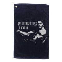 PUMPING IRON Platinum Collection Golf Towel