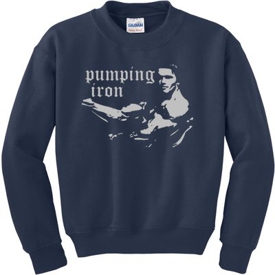 PUMPING IRON Kids Sweatshirt