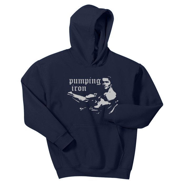 PUMPING IRON Kids Hoodie