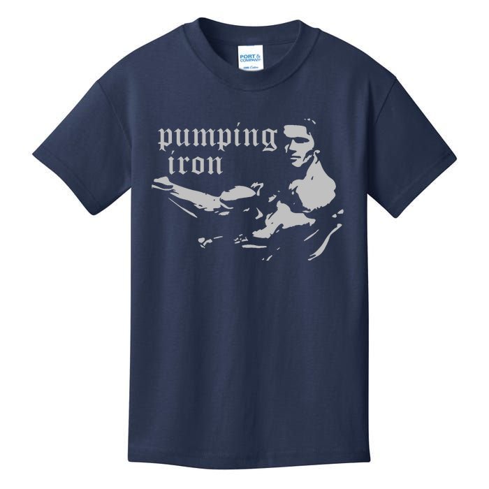 PUMPING IRON Kids T-Shirt