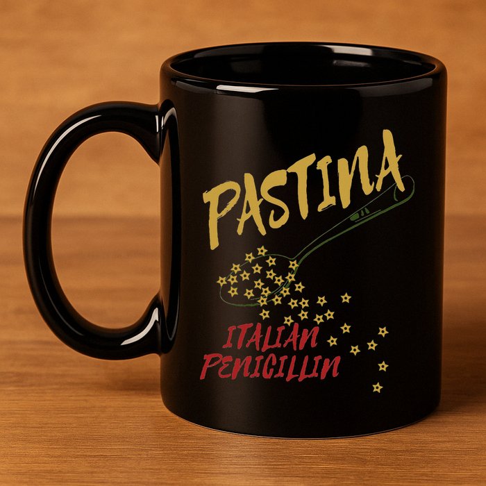 Pastina Italian Penicillin 11oz C Handle Ceramic Mug