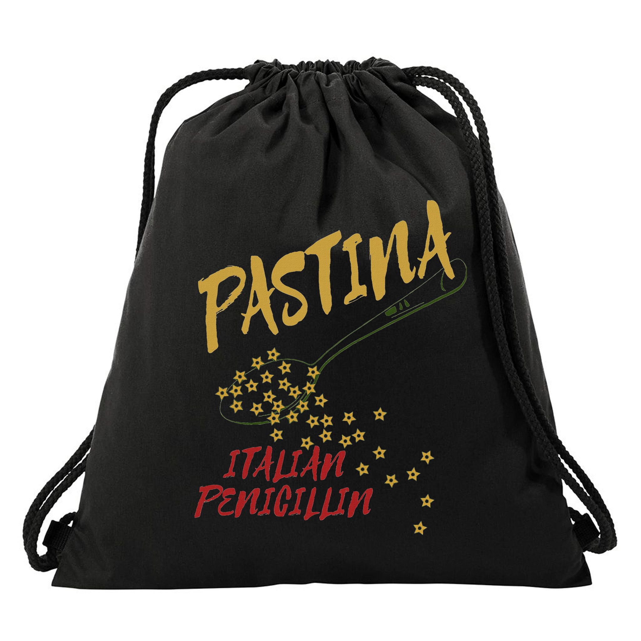 Pastina Italian Penicillin Drawstring Bag